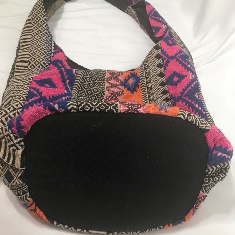 Boho Over The Shoulder Tote - Picture 2 of 5